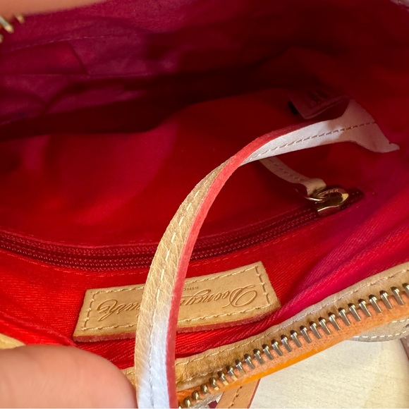 Dooney & Bourke Red Crossbody Orange Patent Leather Bag - Picture 7 of 16